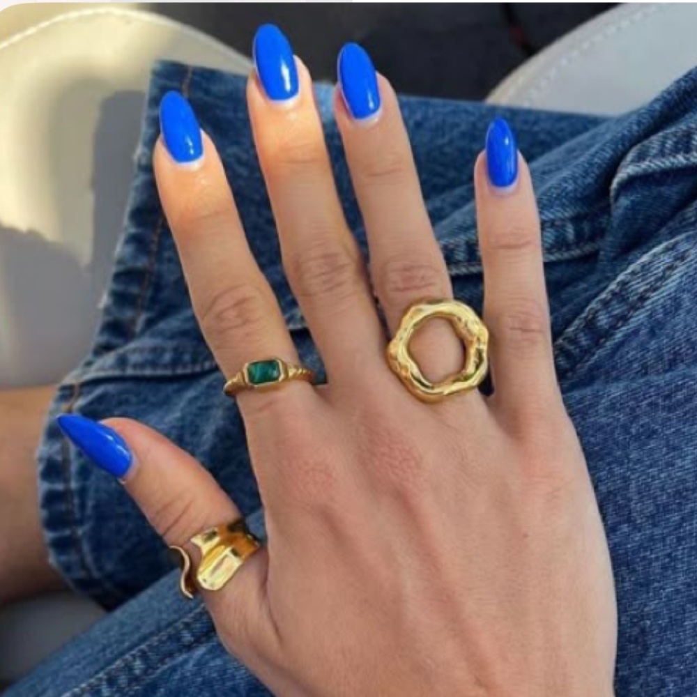 Pinterest inspired Euro Summer Press-On Nail Set 🧿